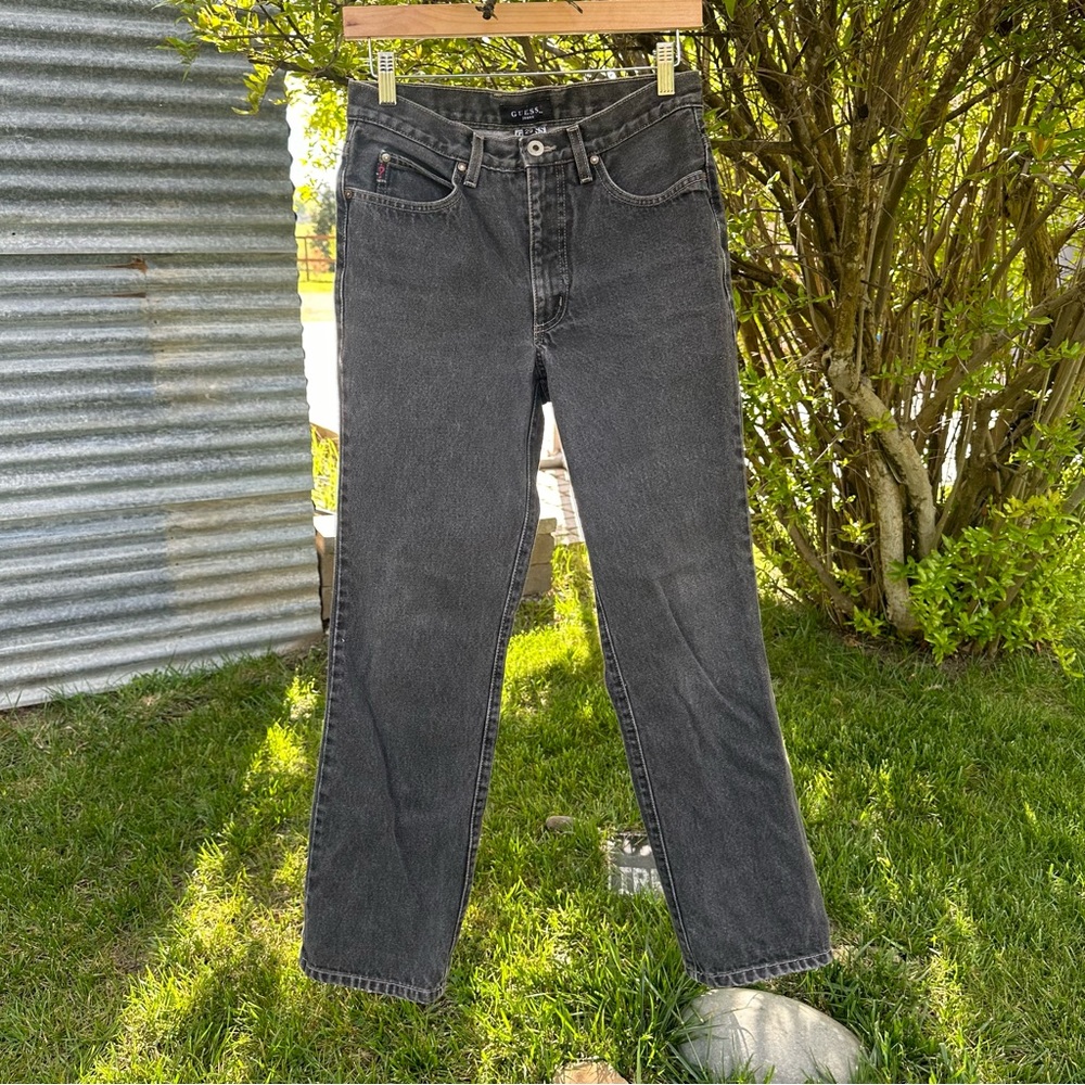Vintage Guess Dark Gray Denim Jeans